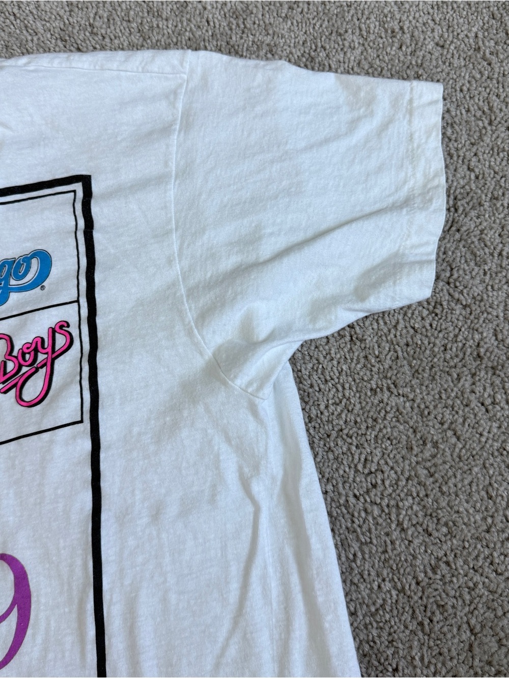 Chicago Beach Boys Together In Concert 1989 Vintage Tour Tee XL 21” pit to pit - Picture 6 of 10